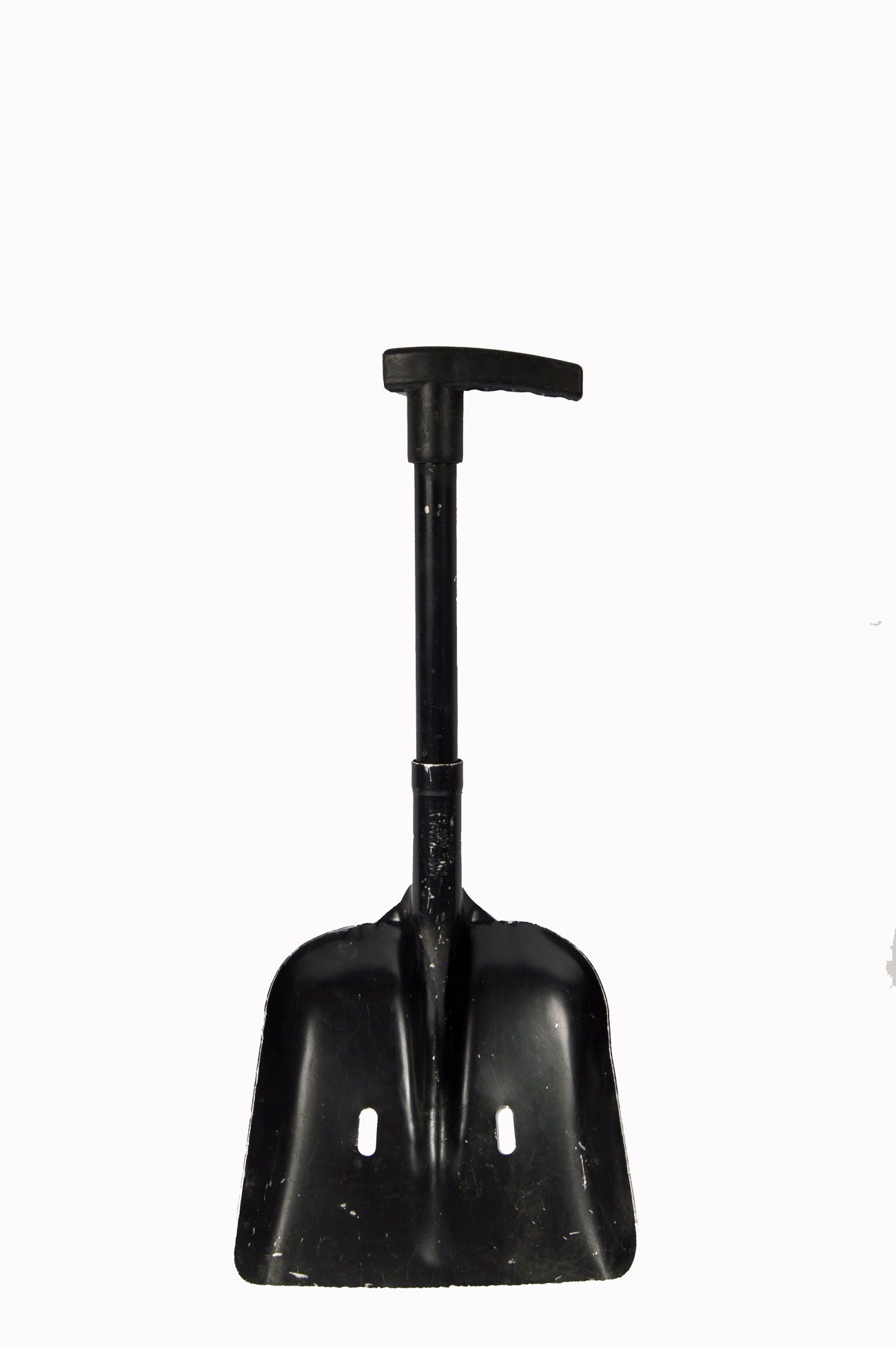 US Army Schneeschaufel zerlegbar 61,5 mit Quergriff schwarz gebraucht