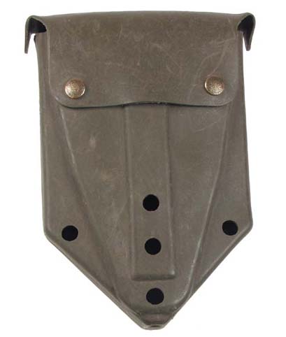 Bundeswehr Spatentasche PVC oliv gebraucht