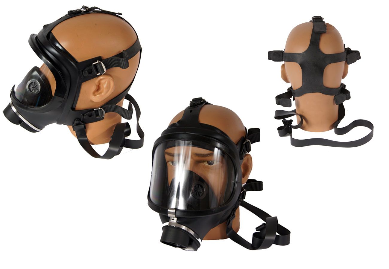 Dräger Schutzmaske Panorama Nova Army Atemschutz neu