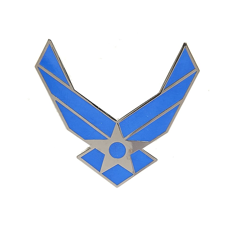 Metall Abzeichen US Airforce klein
