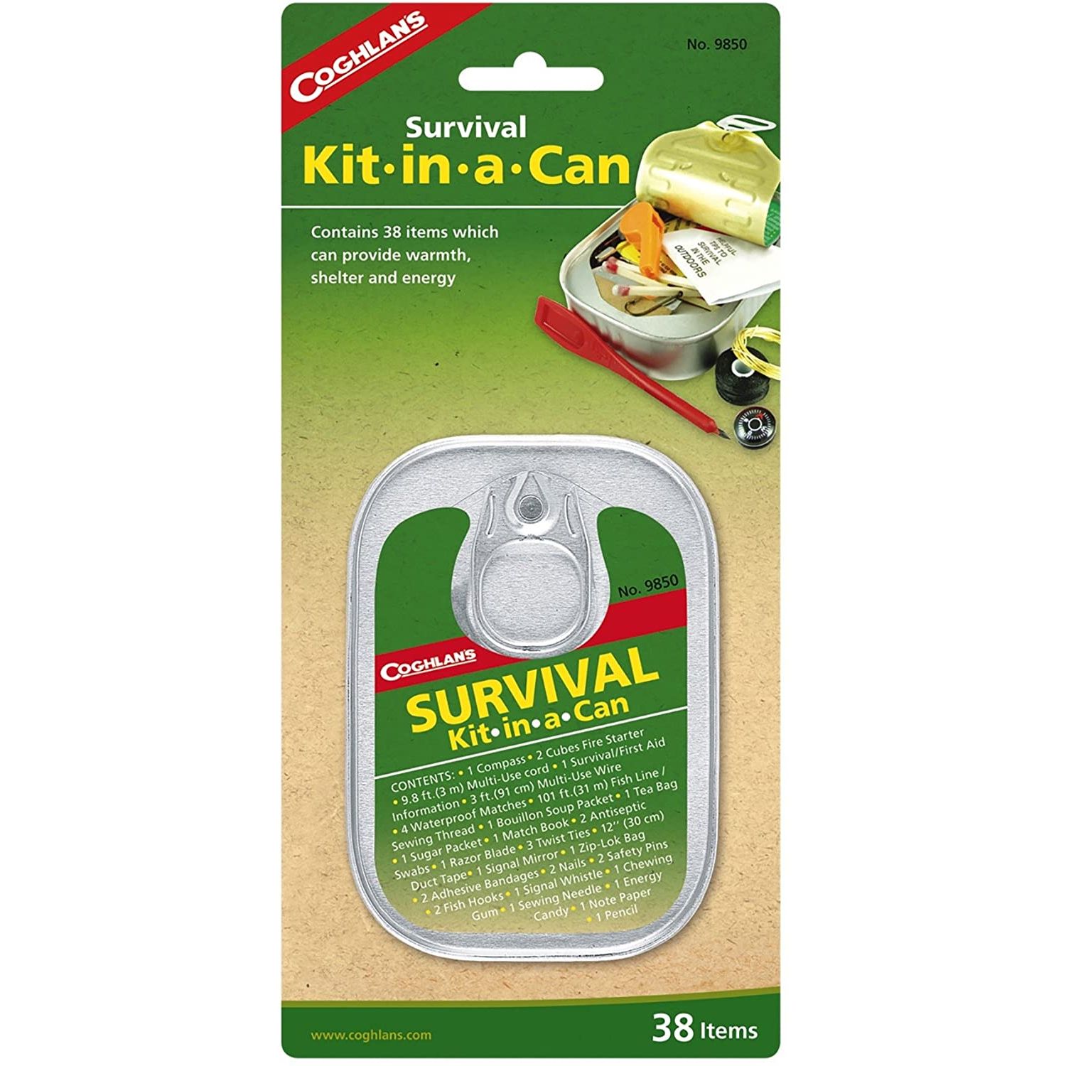 Coghlans Survival Kit 'Kit-in-a-Can'