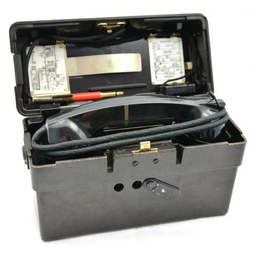 Bundeswehr Feldtelefon SEL OB/ZB ohne Tragegurt gebraucht