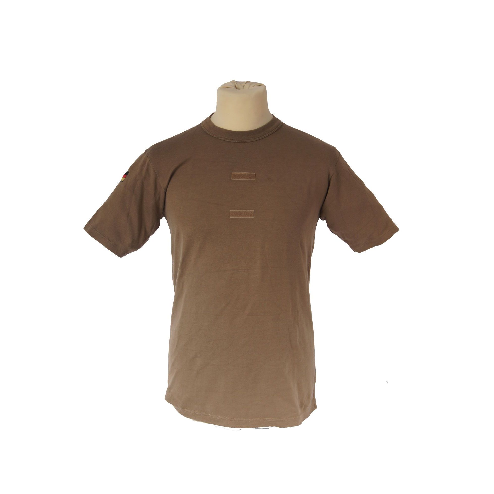 Bundeswehr Tropen T-Shirt m. Nationalitätsabzeichen gebraucht M