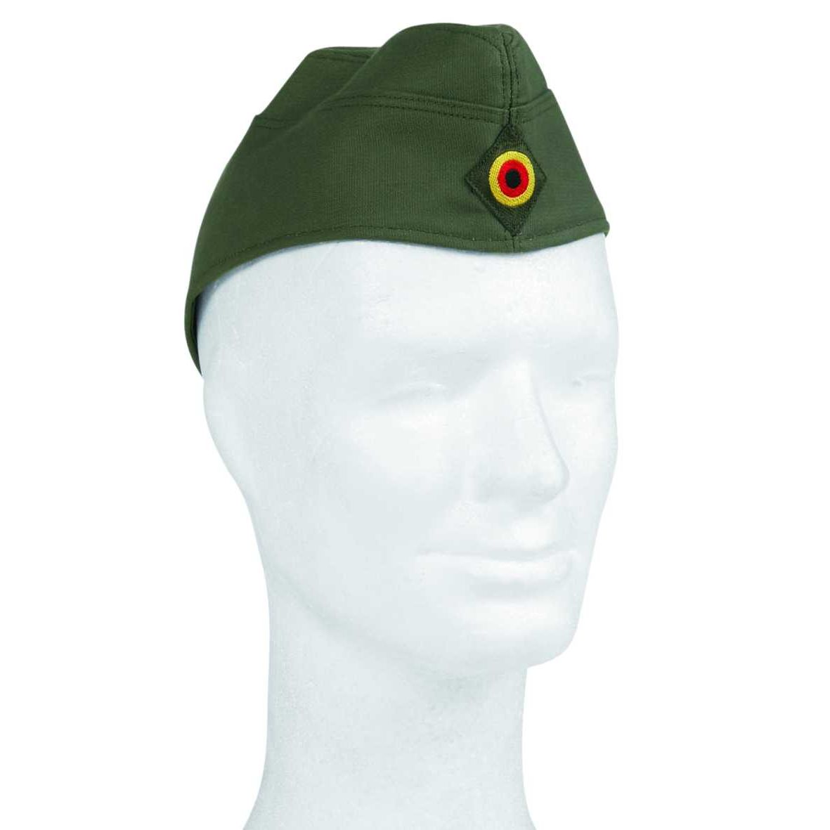 Bundeswehr Schiffchen Moleskin oliv gebraucht Kopfbedeckung 58