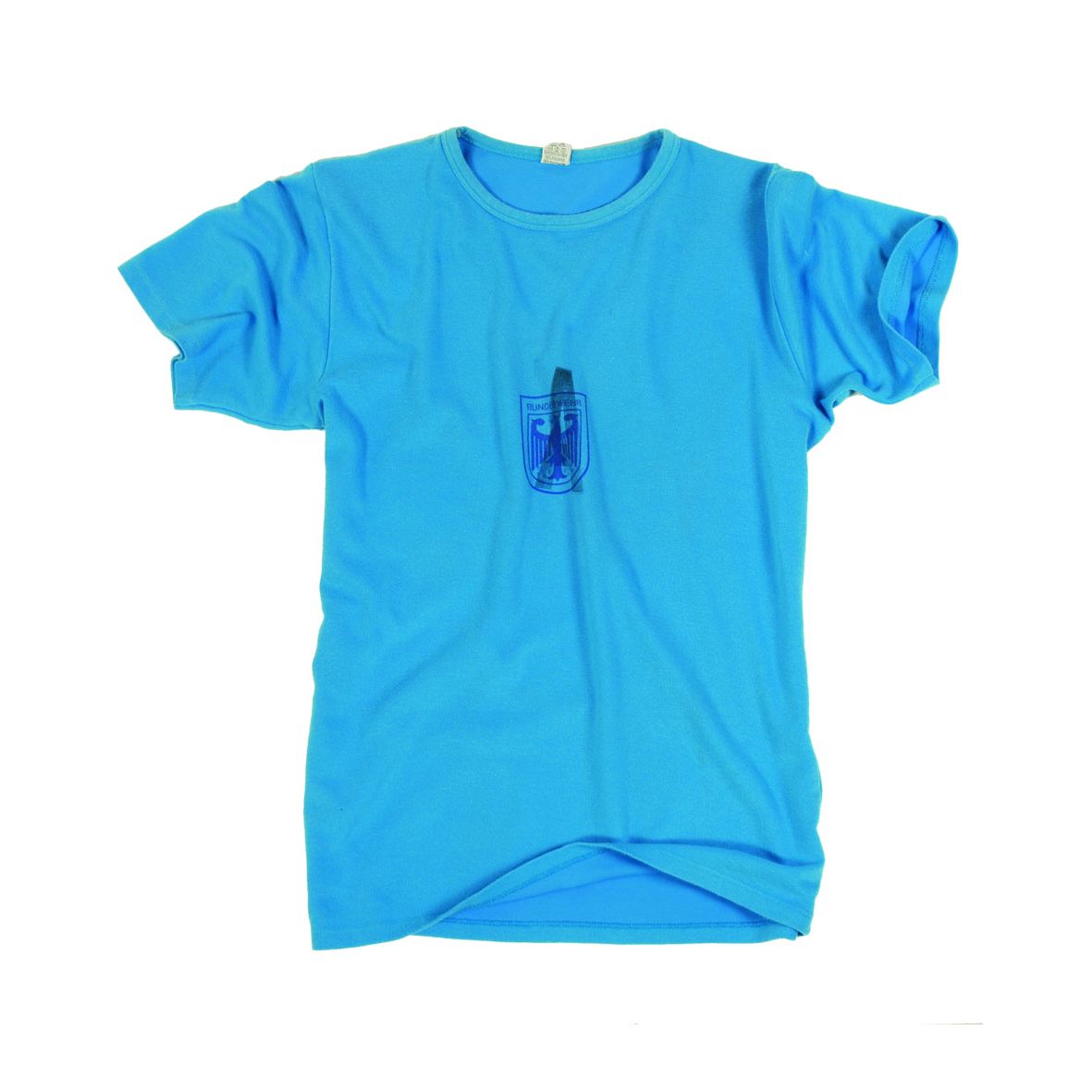 Bundeswehr Sporthemd blau gebraucht XL