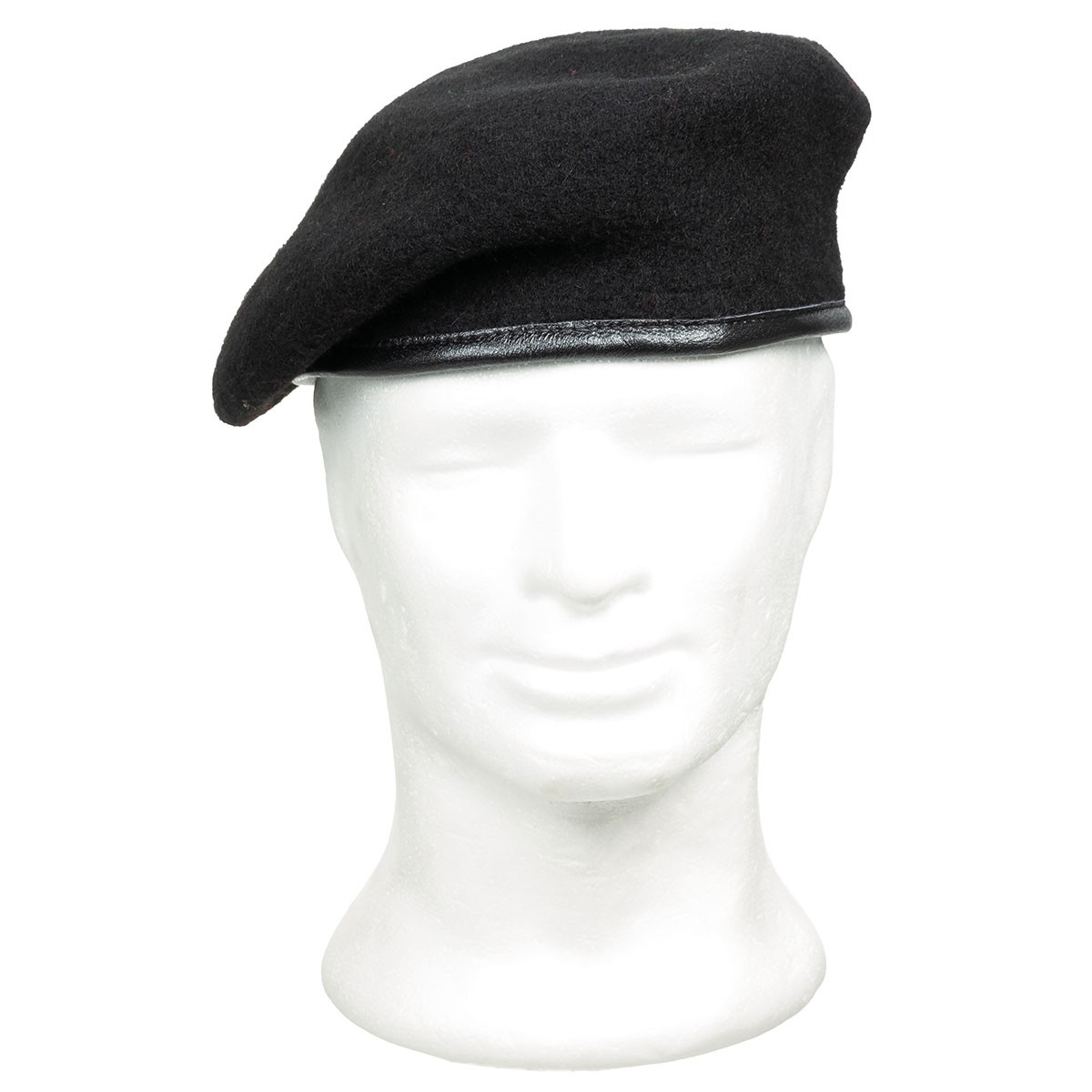 Bundeswehr Barett Original Schwarz Neu Kopfbedeckung 55