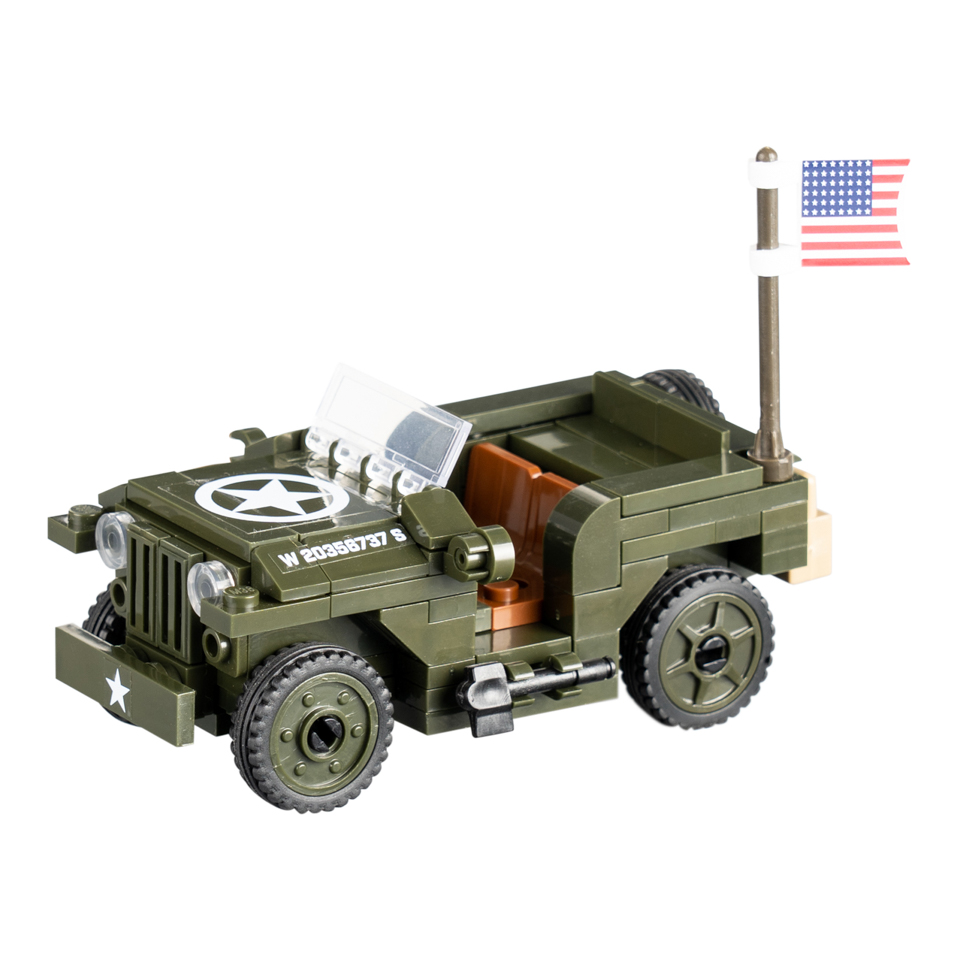 Spielzeug WWII Jeep US Army M38-70210