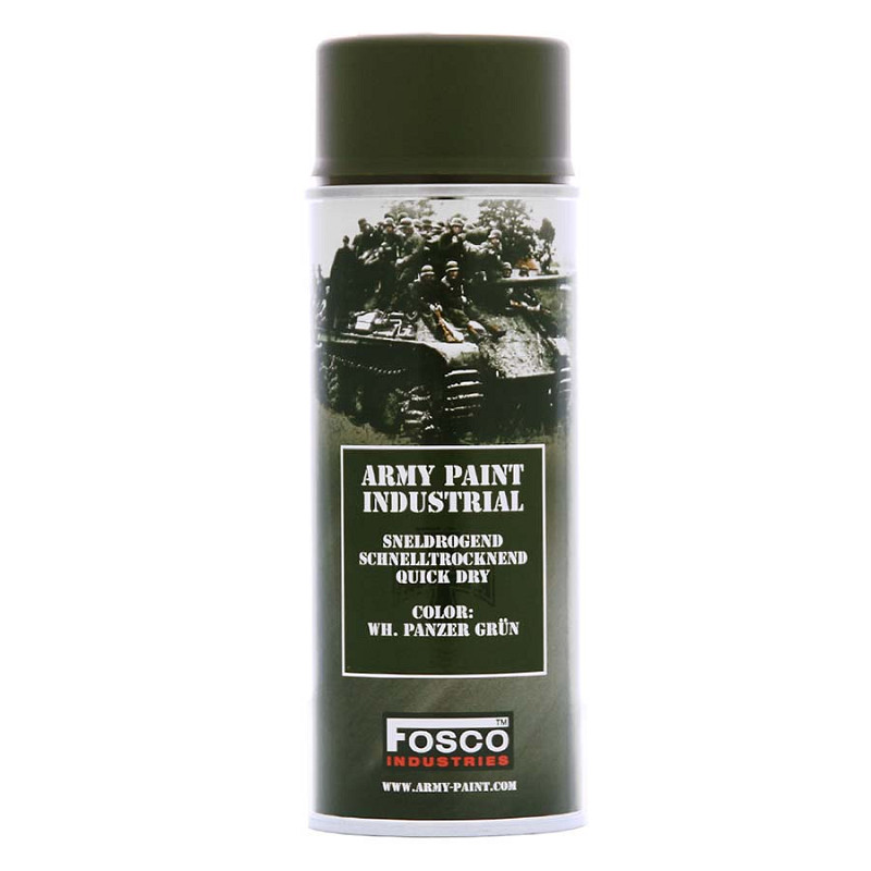 NATO-Lack Spraydose 400ml Panzer grün = 19,88 €/L