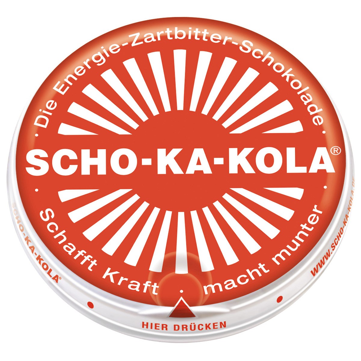 Scho-Ka-Kola Zartbitter mit Koffein 100g = 49,50 €/kg