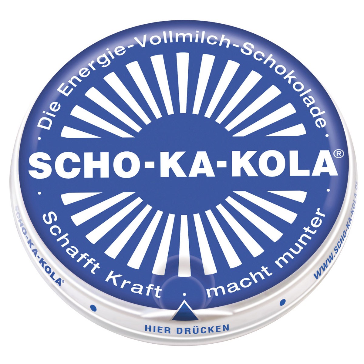 Scho-Ka-Kola Vollmilch mit Koffein 100g = 49,50 €/kg