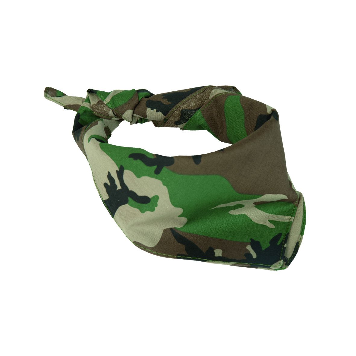 Halstuch Bandana woodland 53,5 x 53,5