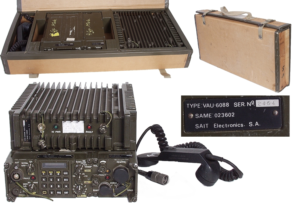 Belg. Funkgerät Typ RT 3088 (VRC 8000) gebr.