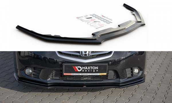 Front Ansatz passend für Honda Accord VIII (CU Series) Facelift sch...