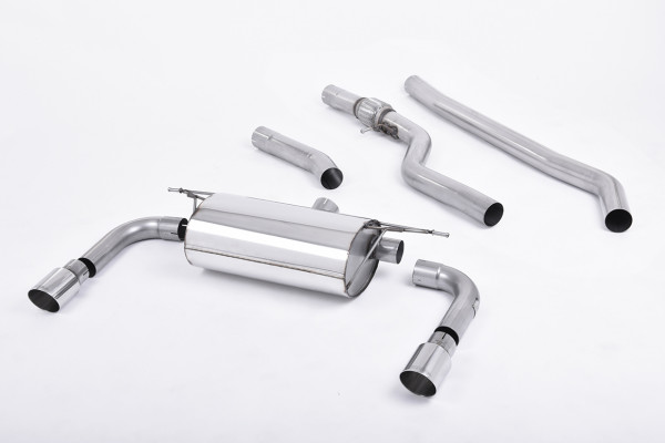 Milltek SSXBM962 Cat-back Twin 90mm GT90 - BMW 3 Series F30 328i M ...