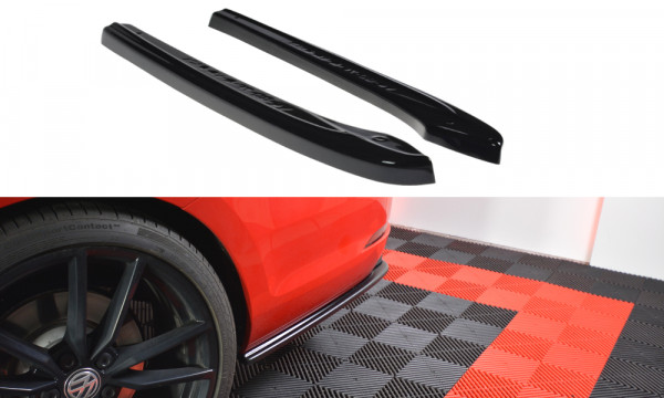 Heck Ansatz Flaps Diffusor V.1 passend für VW GOLF 7 R VARIANT FACE...