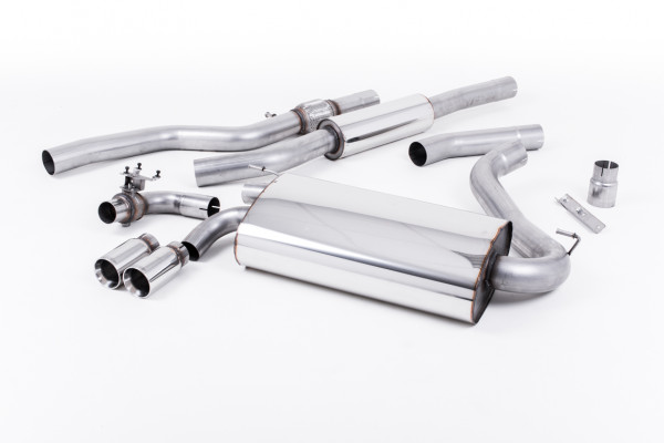 Milltek SSXBM1000 Cat-back Twin 76.2mm GT76 - BMW 4 Series F32 428i...