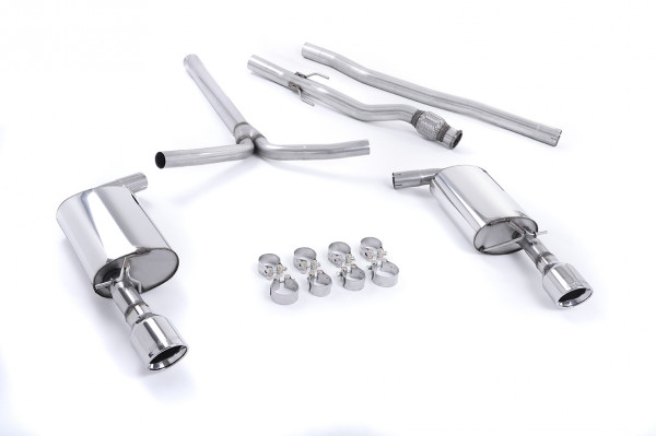 Milltek SSXM026 Cat-back Dual 100mm Jet - New Mini Mk2 (R55) Cooper...