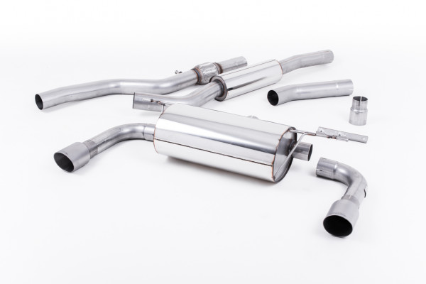 Milltek SSXBM1019 Cat-back Twin 90mm GT90 - BMW 4 Series F32 428i C...