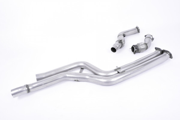 Milltek SSXBM1031 Large-bore Downpipe and De-cat - BMW 4 Series F8...
