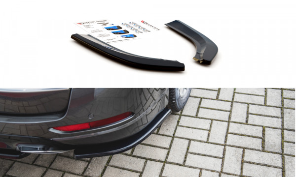 Heck Ansatz Flaps Diffusor passend für Ford S-Max Vignale Mk2 Facel...