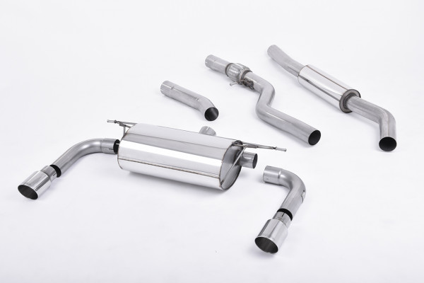 Milltek SSXBM961 Cat-back Twin 90mm GT90 - BMW 3 Series F30 328i M ...