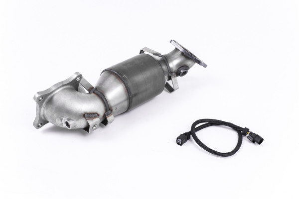 Milltek SSXHO230 Cast Downpipe with HJS High Flow Sports Cat - Hon...