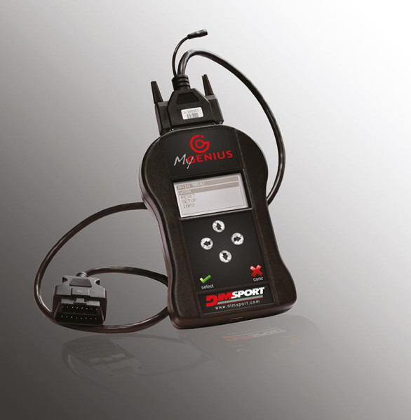 DimSport MyGenius OBDII Flashkonsole inkl. PKW Standard Programmier...