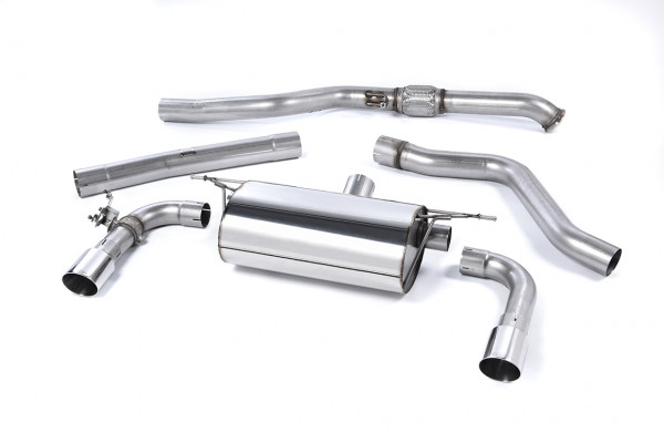 Milltek SSXBM989 Cat-back Twin 90mm GT90 - BMW 2 Series M235i Coupé...