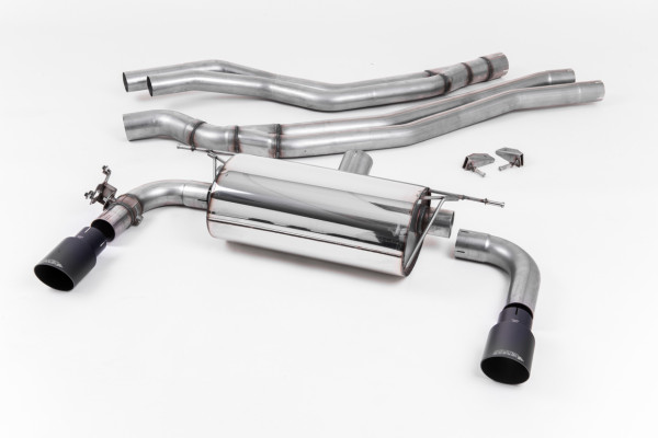 Milltek SSXBM1057 Cat-back Twin 90mm GT90 - BMW 2 Series M240i Coup...