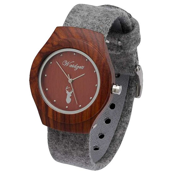 Waidzeit PF01 Modell Pfau mit Quarzwerk