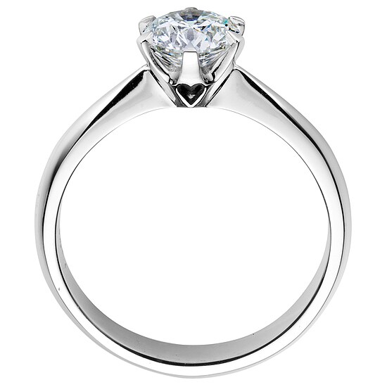 Ring von Uhren Hieber mit einem 0,10ct Brillanten