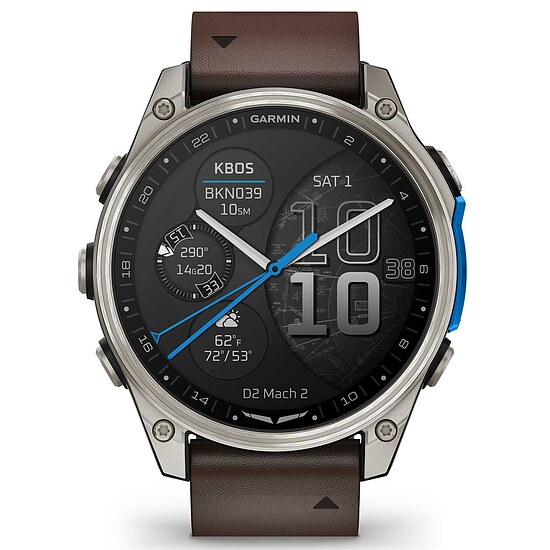 Garmin D2 MACH2 010-02904-31 47mm Aviator Smartwatch GPS-Uhr Multisport GPS Smartwatch - Garmin