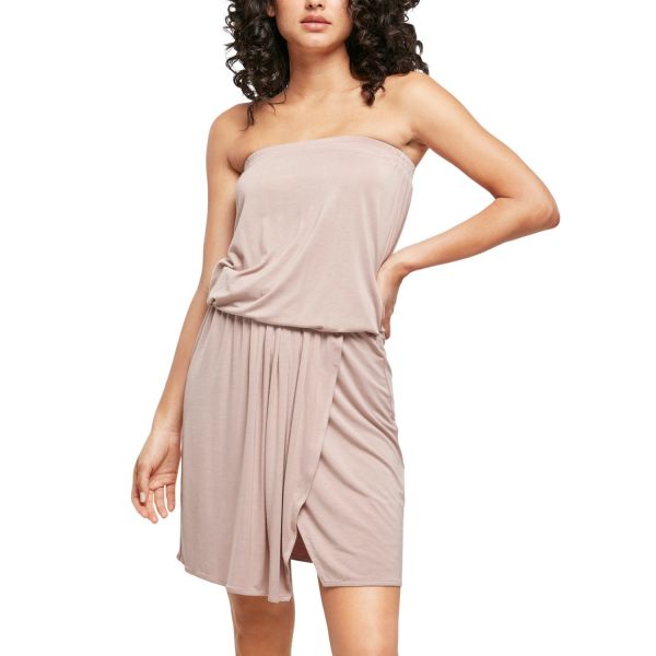 Urban Classics Ladies - Short Bandeau Stretch Kleid