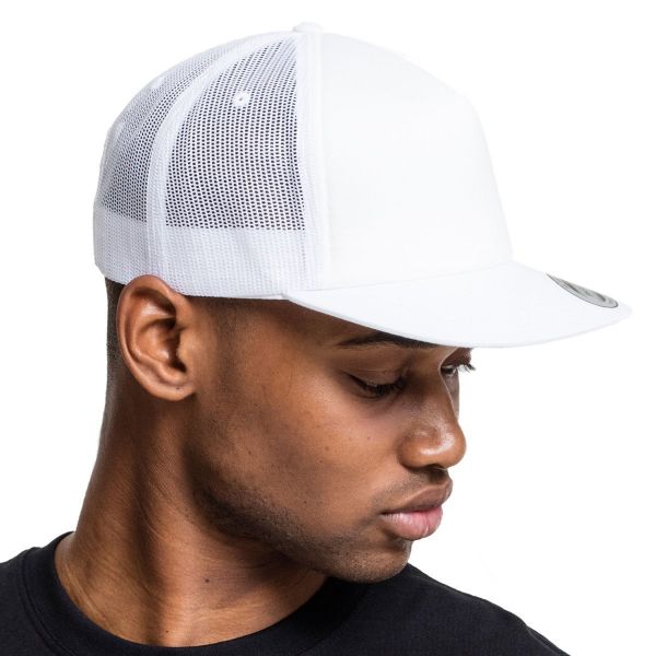 Flexfit 5-Panel RETRO Trucker Snapback Cap