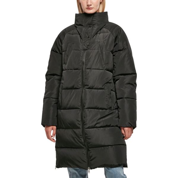 Urban Classics Ladies - High Neck Puffer Winter Mantel