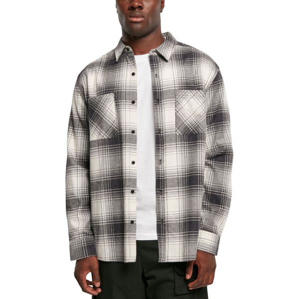 Urban Classics - Boxy Oversized Mock Check Hemd