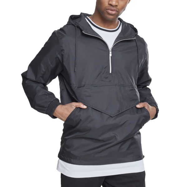 Urban Classics - PULL OVER Windbreaker schwarz