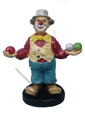 Design Clown Figur Statue Skulptur Figuren Skulpturen Dekoration Deko B51 #Neu