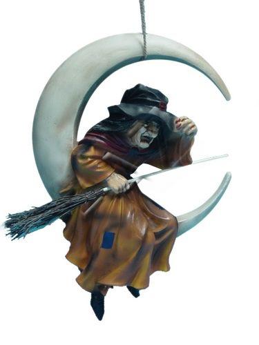 Design Hexe Mond Figur Statue Skulptur Figuren Skulpturen Deko Statuen Deko Neu
