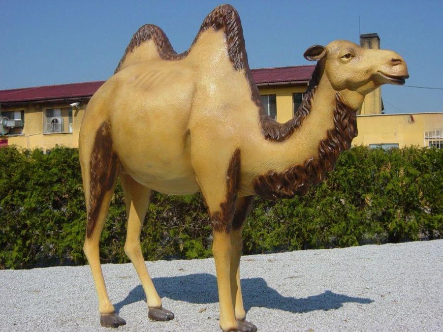 Design Kamel Figur Statue Skulptur Figuren Skulpturen Garten Deko Zoo Tiere XXL