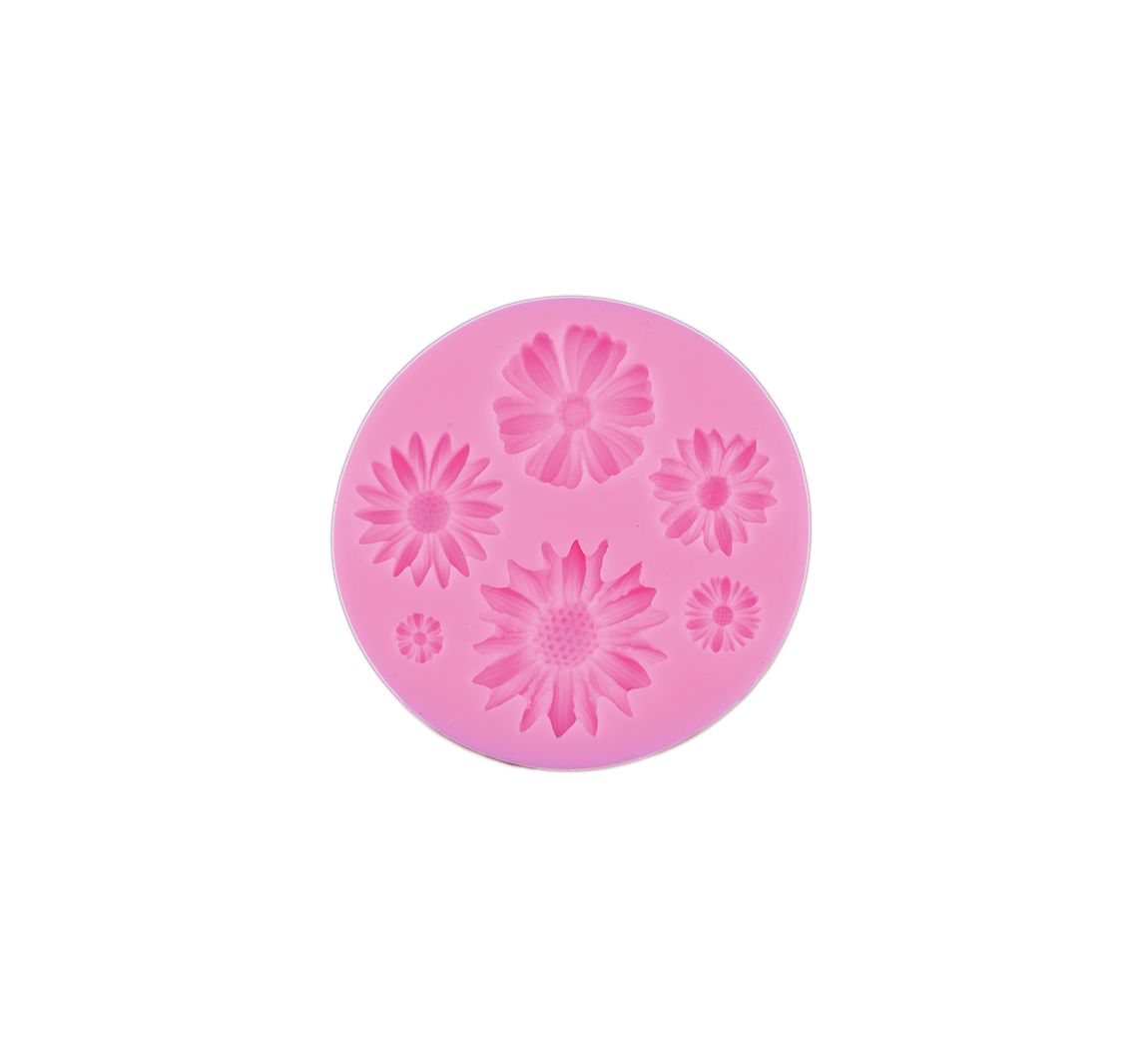 Silikonform 'Blüten'
