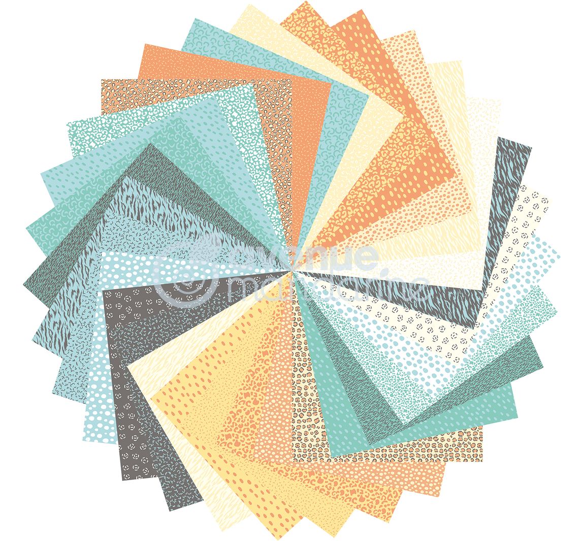 Faltpapier-Sortiment 'Tiere'