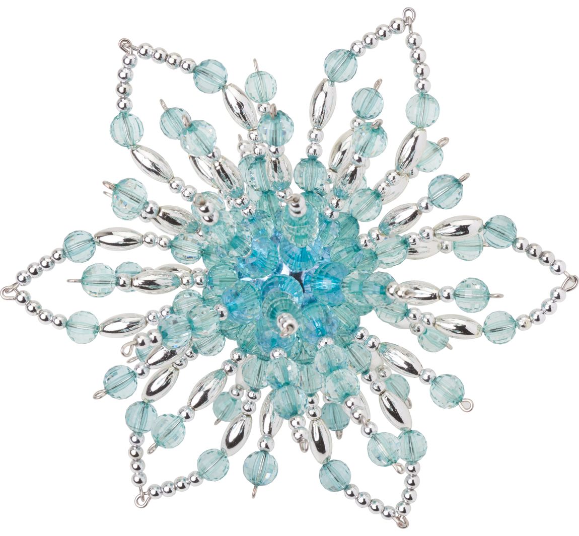 Perlenstern-Komplettset 'Crystal Blue'