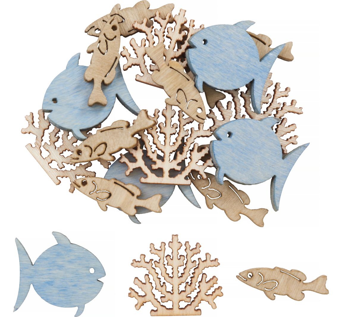 Streuteile Fisch und Koralle 'Koffi'