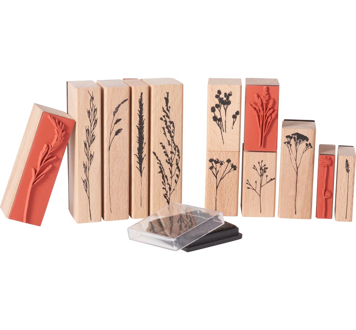 Stempel-Set XL 'Gräser'