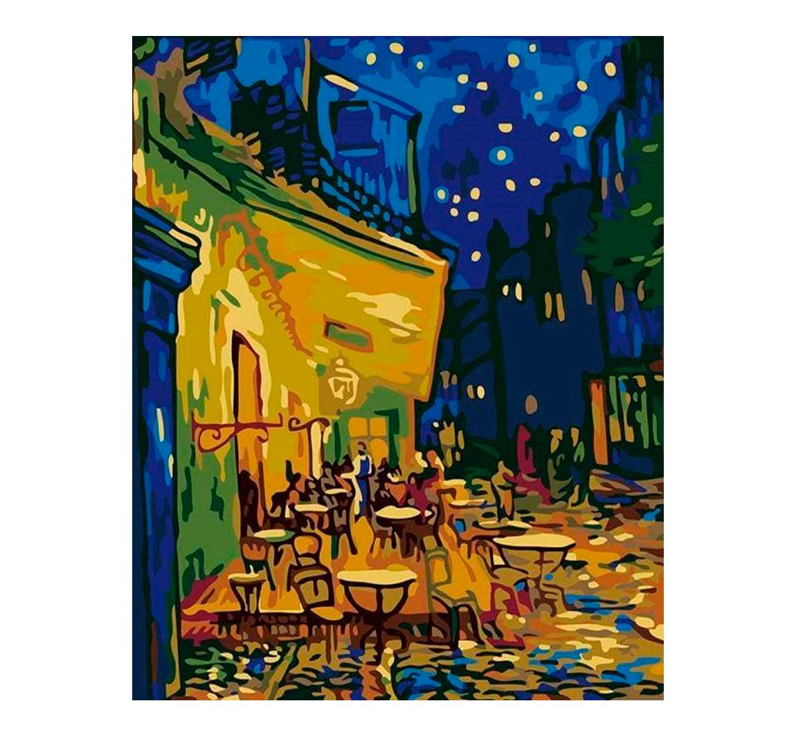 Malen nach Zahlen 'Van Gogh - Cafe'