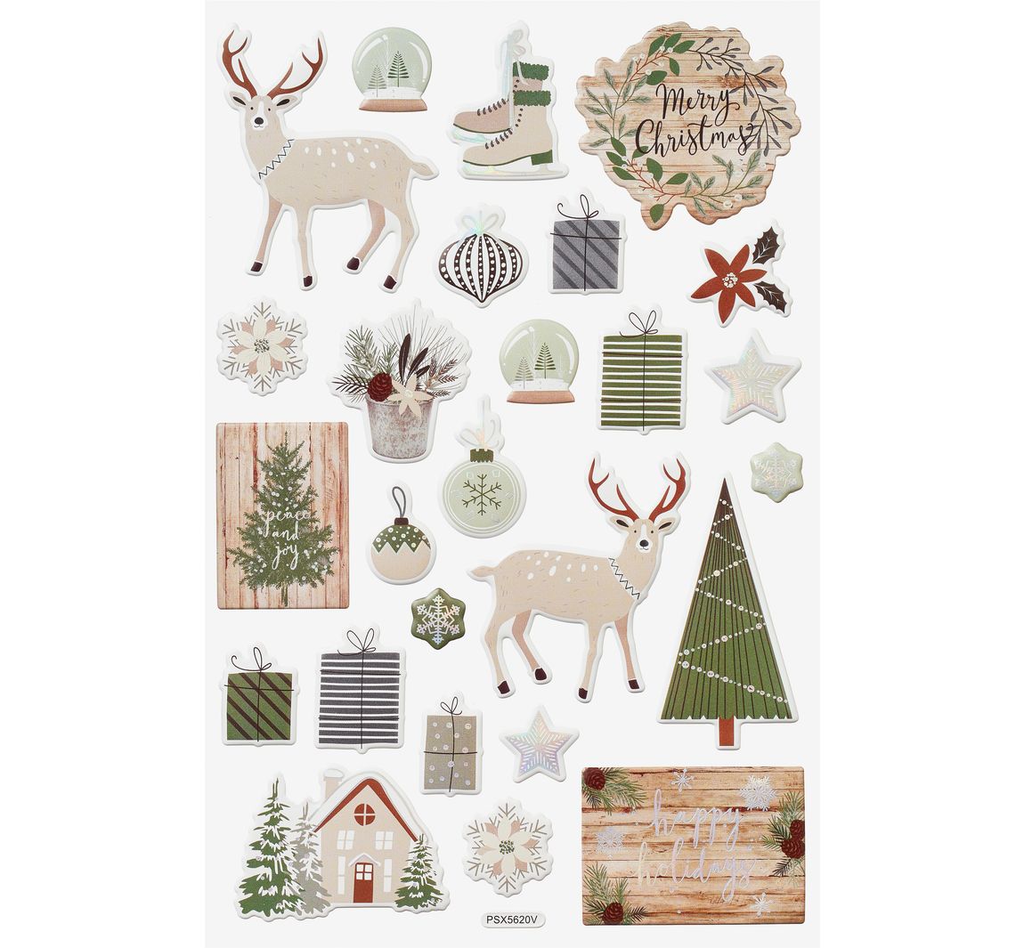 Sticker 'Happy Holidays'