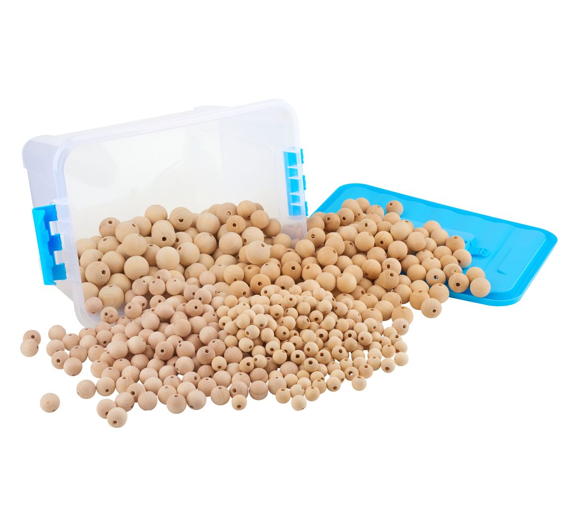 VBS Hobby-Box 'Holzkugeln', 550 Teile