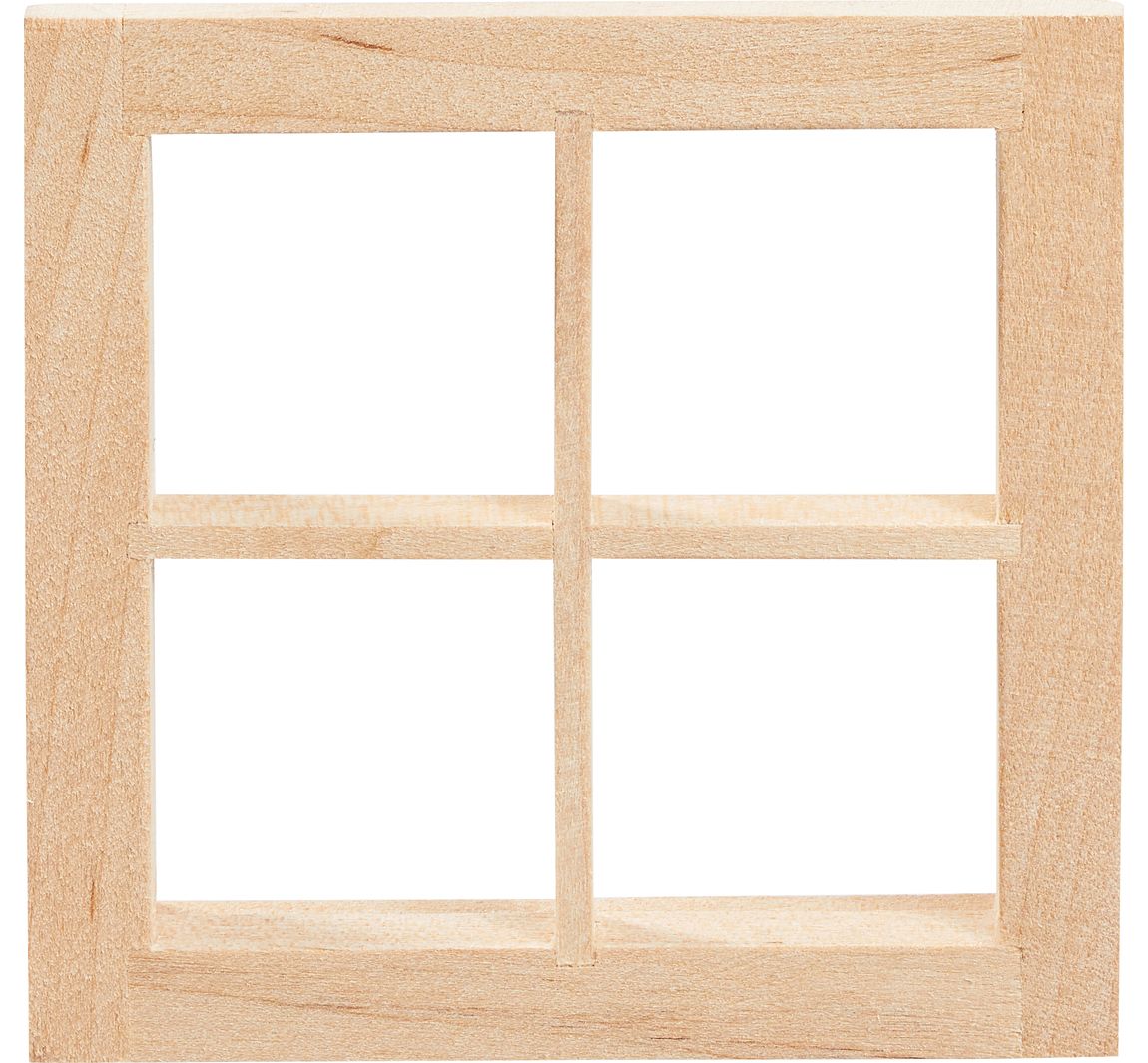 Miniatur Fenster quadratisch 'breite Tiefe'