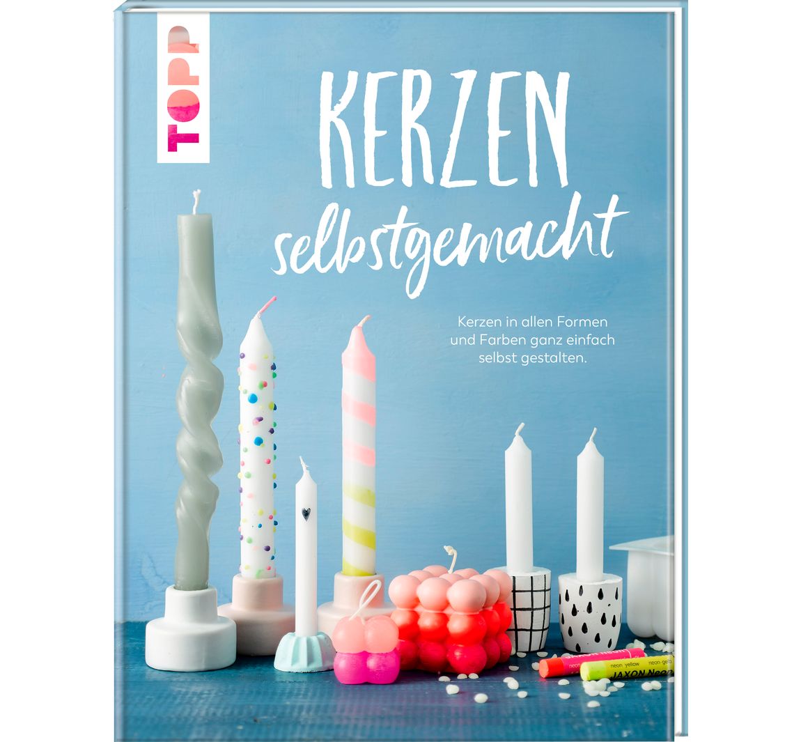 Buch 'Kerzen selbstgemacht. Liebevolle DIY-Projekte gestalten, verpacken und ver